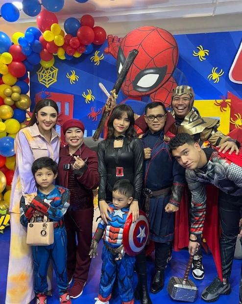 Potret Ulang Tahun Gala Sky ke-3 (Instagram/ashanty_ash)