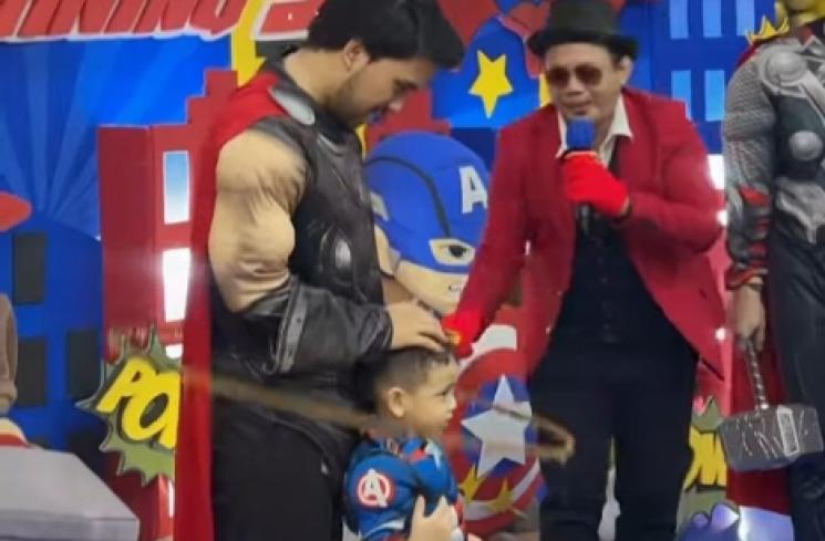 Potret Ulang Tahun Gala Sky ke-3 (Instagram/thariqhalilintar)