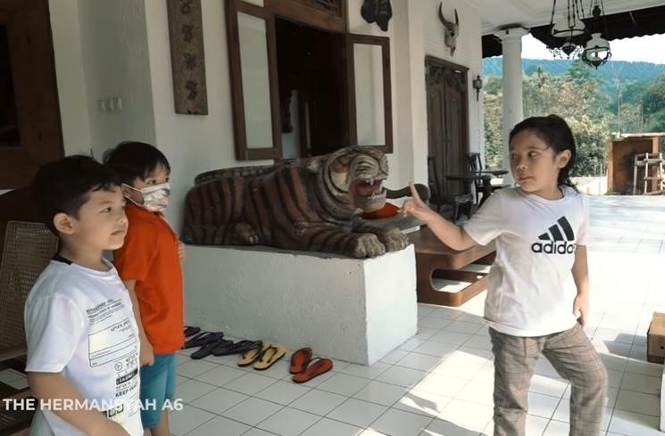 Potret Vila Mewah Ahmad Dhani di Puncak (YouTube/The Hermansyah A6)