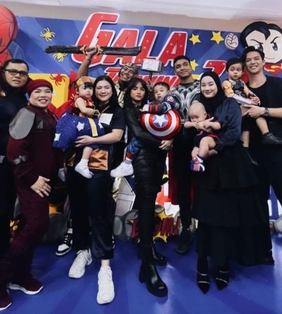 Potret Ulang Tahun Gala Sky ke-3 (Instagram/fransfaisal_)
