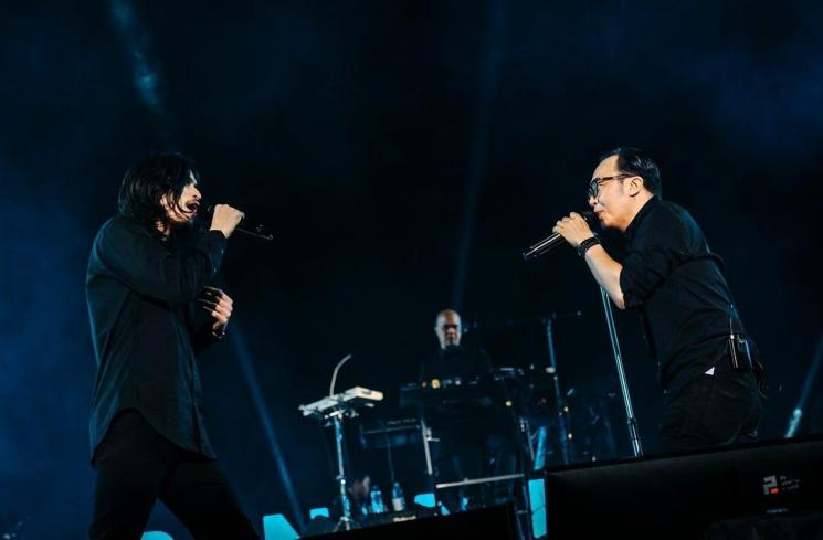 Dewa 19 akhiri Prambanan Jazz 2023 (Instagram/@prambananjazz)