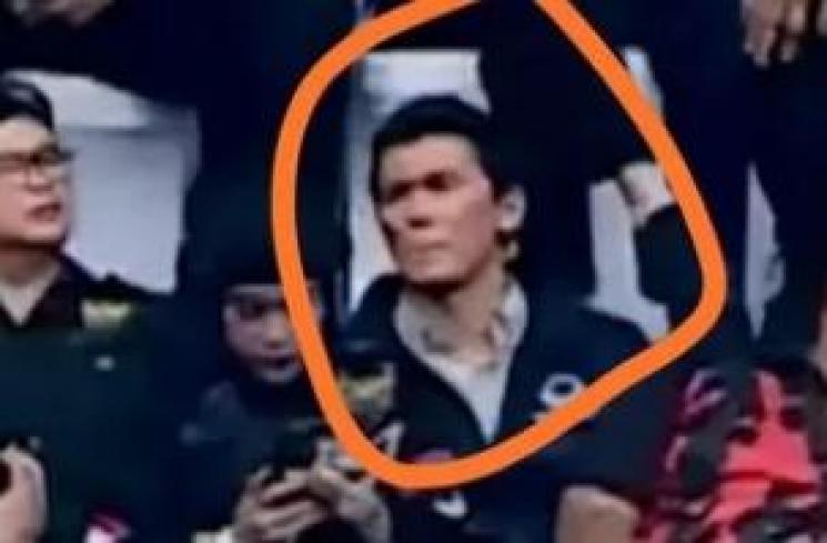 Reino Barack Ikut Acara Parpol (instagram/@congli_willneverdie)
