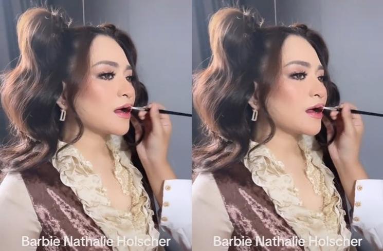 Pemotretan Terbaru Nathalie Holscher Usai Lepas Hijab (tiktok/@nathalieholscher14)