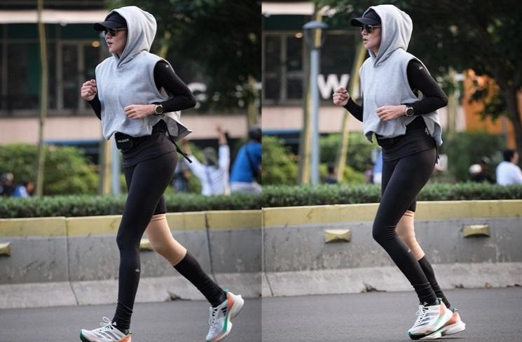 Gaya Artis Berhijab saat Olahraga (instagram/@ollaramlan)