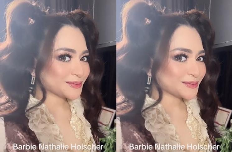 Pemotretan Terbaru Nathalie Holscher Usai Lepas Hijab (tiktok/@nathalieholscher14)
