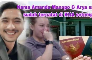 CEK FAKTA: Nama Amanda Manopo dan Arya Saloka Sudah Terdaftar di KUA, Benarkah?