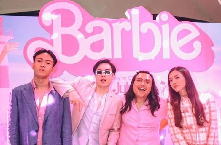 Gaya seleb Indo hadir di premiere film Barbie (Instagram/rahasiagadis)