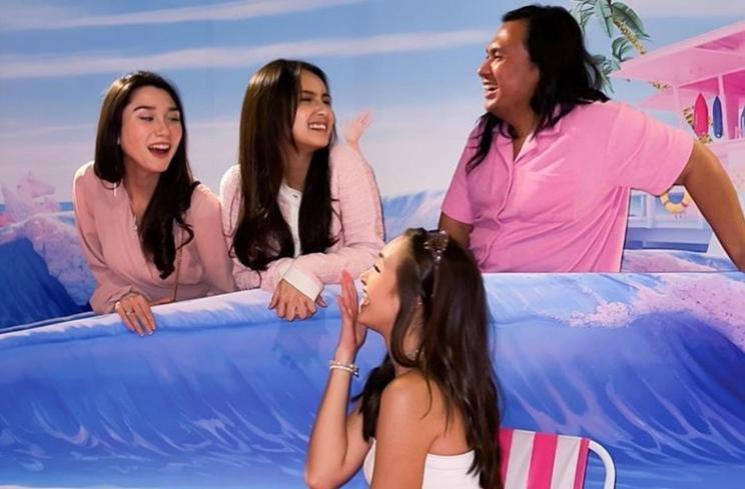 Gaya seleb Indo hadir di premiere film Barbie (Instagram/rahasiagadis)