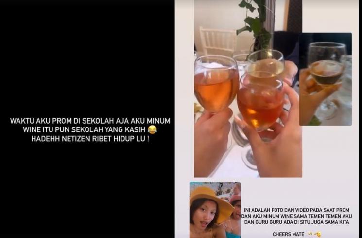 Klarifikasi Lolly (instagram)