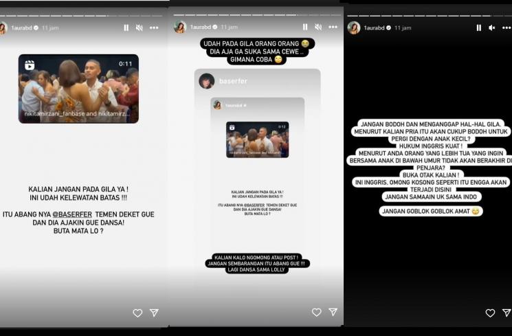 Klarifikasi Lolly (instagram)