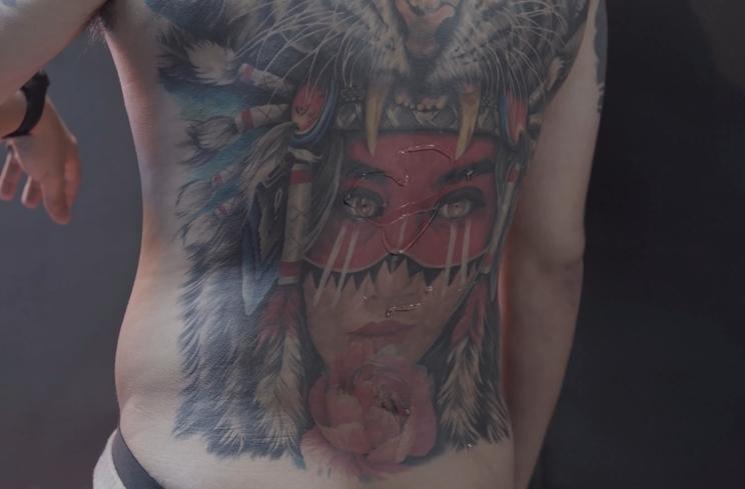 Momen Rendy Kjaernett Hapus Tato Wajah Syahnaz Sadiqah (YouTube Hendric Shinigami)