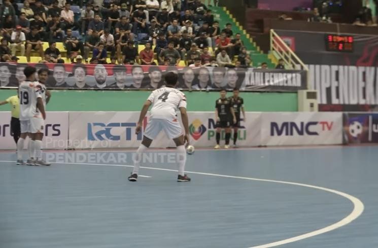Potret Atta Halilintar Debut di Liga Pro Futsal (YouTube/Pendekar United)