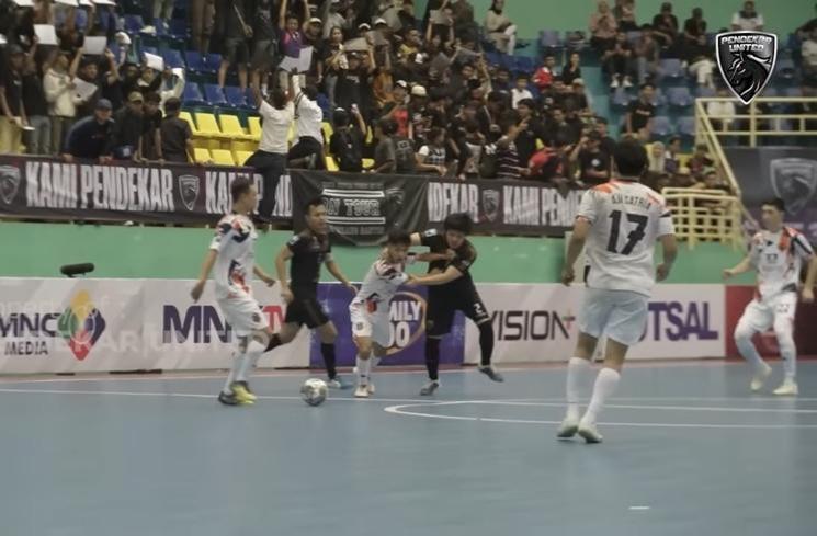 Potret Atta Halilintar Debut di Liga Pro Futsal (YouTube/Pendekar United)