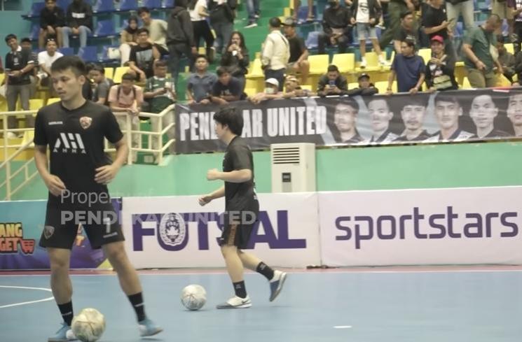 Potret Atta Halilintar Debut di Liga Pro Futsal (YouTube/Pendekar United)