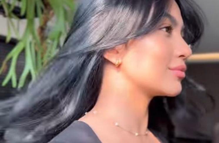 Potret Ariel Tatum pamer rambut baru. (Instagram/@arieltatum)