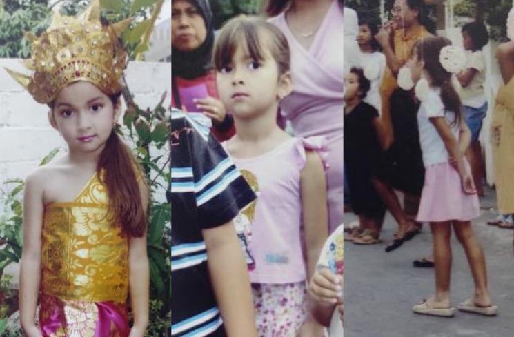 Potret masa kecil Rebecca Klopper. (Instagram/rklopperr)