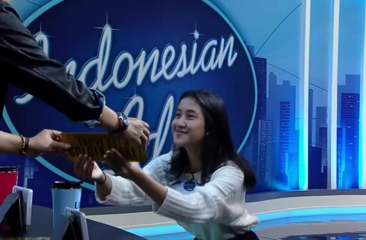 Potret Keisya Levronka Saat Audisi Indonesian Idol (YouTube/Indonesian Idol 2023)