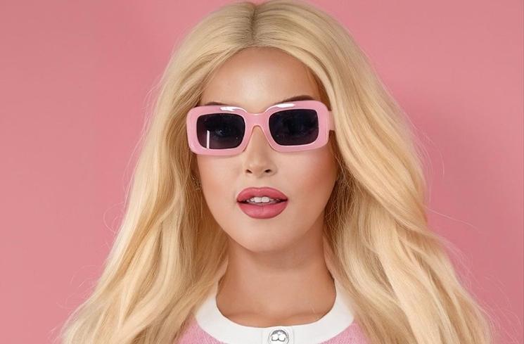Potret Tasya Farasya Dandan Ala Barbie (Instagram/@tasyafarasya)