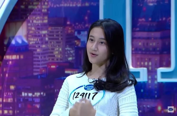 Potret Keisya Levronka Saat Audisi Indonesian Idol (YouTube/Indonesian Idol 2023)