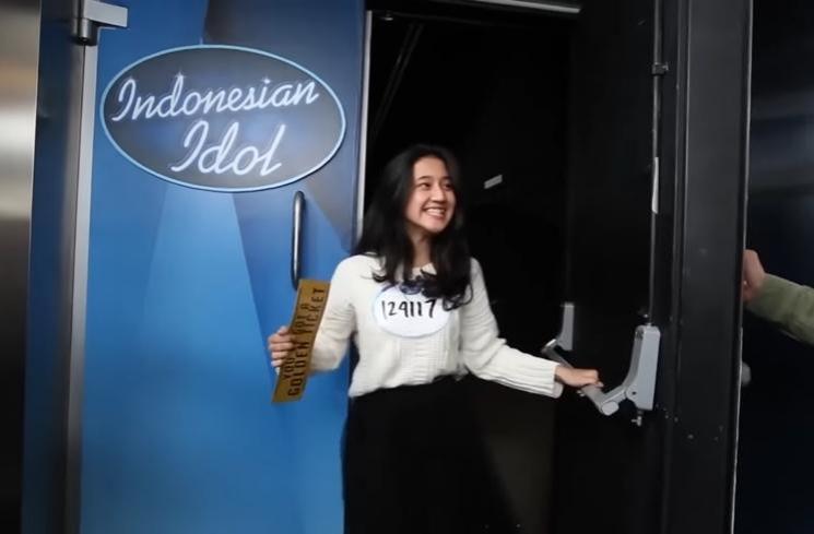 Potret Keisya Levronka Saat Audisi Indonesian Idol (YouTube/Indonesian Idol 2023)