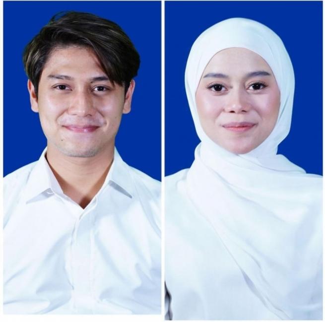 Potret Pas Foto Buku Nikah Artis. (Instagram/lestykejora)