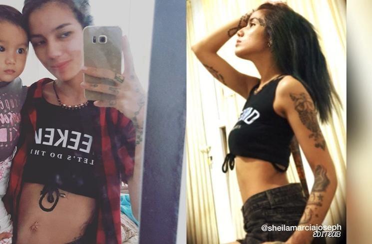 Artis Cewek Punya Tato di Bagian Sensitif (Instagram/itssheilamj)