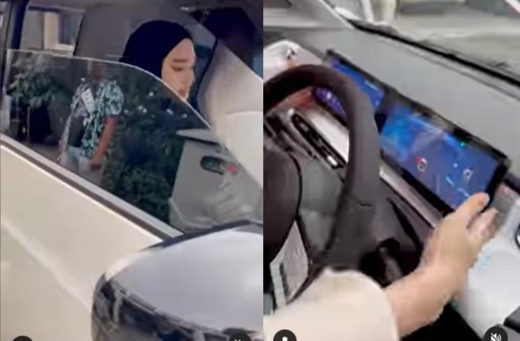 Momen Inara Rusli Pamer Beli Mobil Baru. (Instagram/mommy_starla)