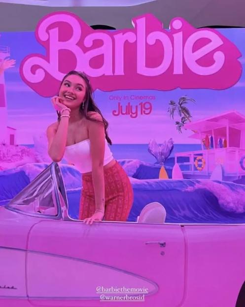 Gaya Artis Dandan ala Barbie. (Instagram/caitlinhalderman)