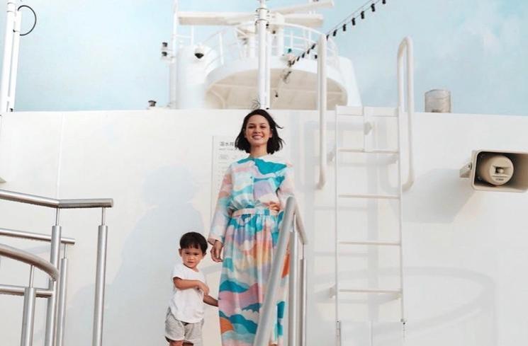 Seleb liburan mewah naik kapal pesiar (Instagram/@andienaisyah)