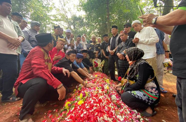 Makam Taufik Lala di TPU Munjul, Cipayung, Jakarta Timur. (MataMata.com/Tiara Rosana)