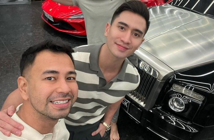 Verrell Bramasta, Putri Zulkifli Hasan, dan Zita Anjani bertemu Raffi Ahmad dan Nagita Slavina. (Instagram/raffinagita1717)