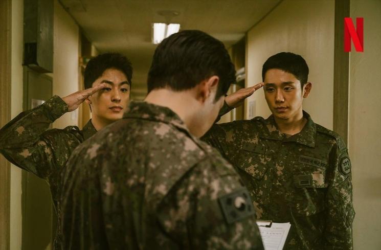 Potret Goo Kyo Hwan di D.P. Season 2 (Instagram/@netflixkcontent)