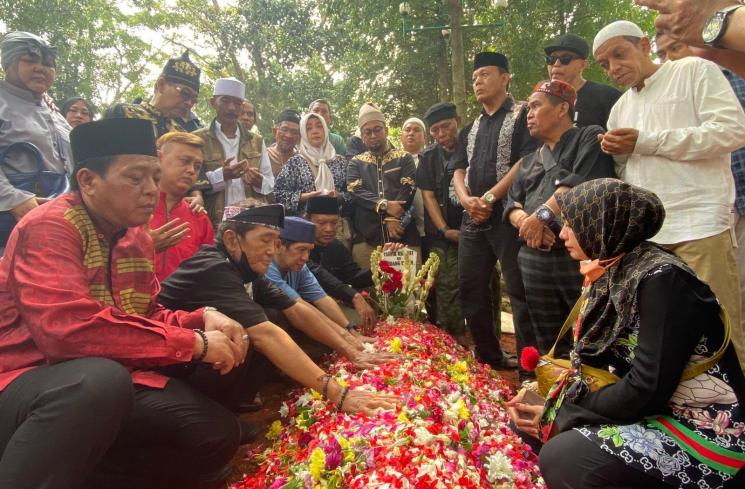 Makam Taufik Lala di TPU Munjul, Cipayung, Jakarta Timur. (MataMata.com/Tiara Rosana)