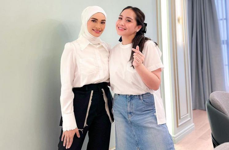 Putri Zulkifli Hasan dan Nagita Slavina. (Instagram/putri_zulhas)