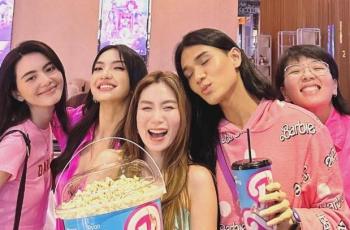 8 Potret Raline Shah Nonton Film Barbie di Thailand, Ditraktir Davikah Hoorne