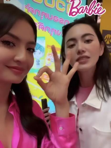 Potret Raline Shah Nonton Film Barbie di Thailand. (Instagram/ralineshah)