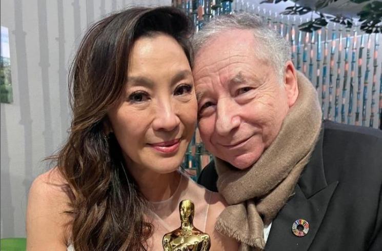 Michelle Yeoh dan Jean Todt (instagram)