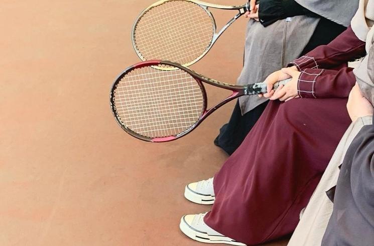 Potret Outfit Natasha Rizki Main Tenis (Instagram/@natasharizkynew)