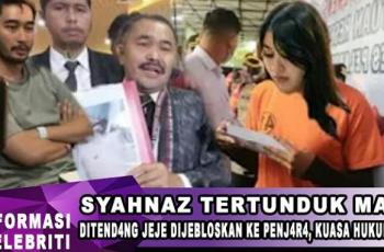 CEK FAKTA: Syahnaz Tertunduk Malu, Jeje Govinda Meronta Ingin Segera Jebloskan Istrinya