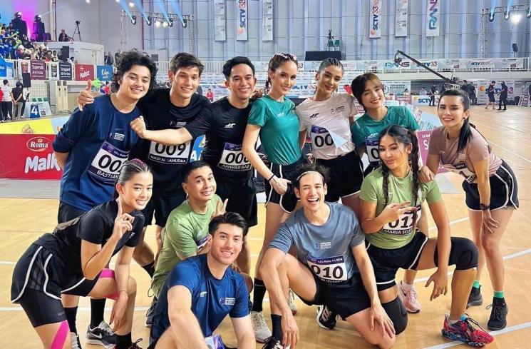 Fuji di ajang Turnamen Olahraga Selebriti (Instagram/@fuji_an)