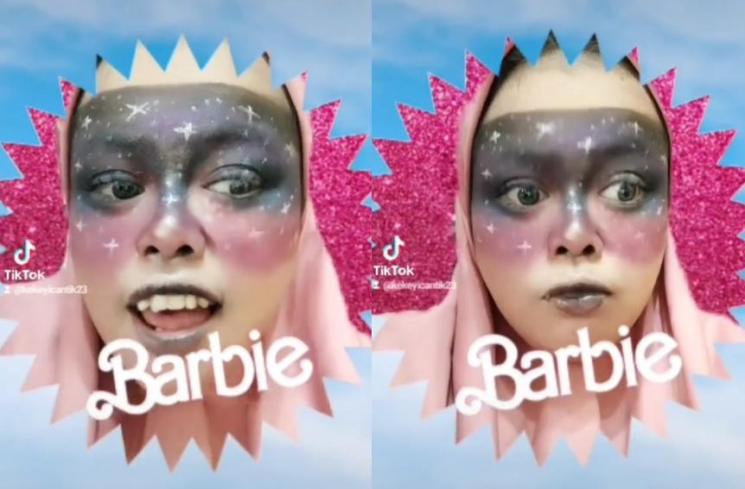 Kekeyi cosplay Barbie (instagram)