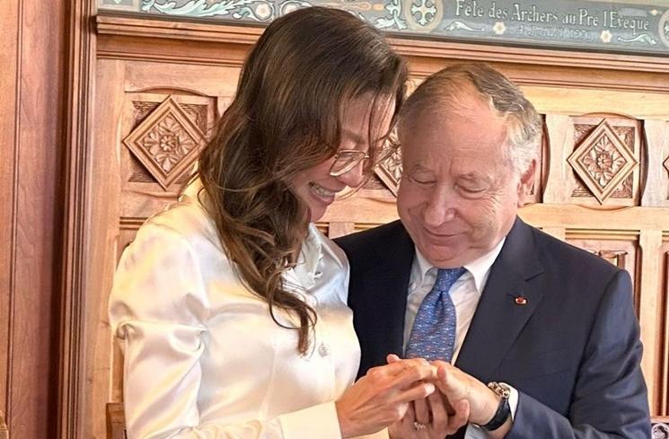 Potret Michelle Yeoh dan eks Bos Ferrari (instagram/@michelleyeoh_official)