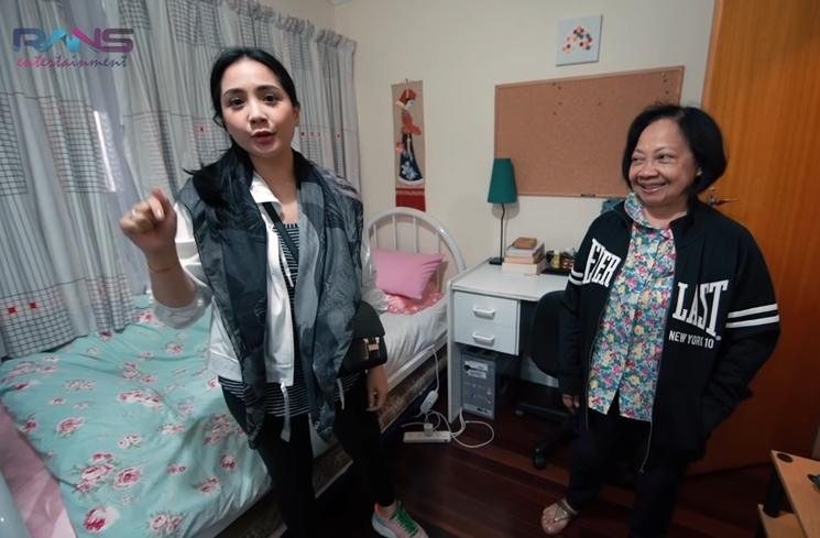 Potret kosan Nagita Slavina saat kuliah di Australia (YouTube/Rans Entertainment)