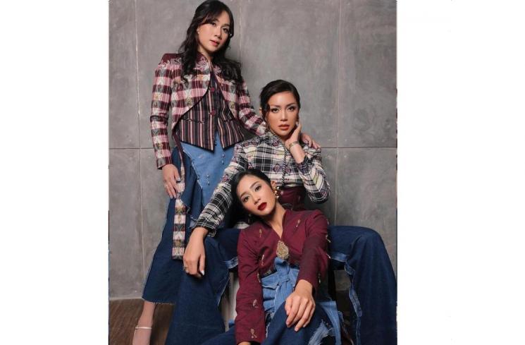 Puput Nastiti Devi, Jessica Iskandar, dan Bunga Zainal (instagram)