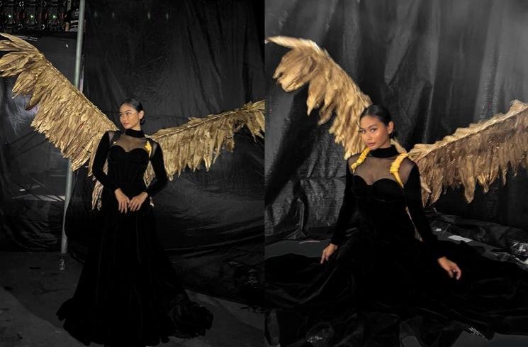 Potret seleb di Jember Fashion Carnaval 2023 (Instagram/@sarahtumiwa)
