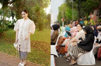 Outfit Kebaya Nagita Slavina Datang ke Acara Istana Kepresidenan Jadi Omongan, Harganya Tak Semahal Dugaan