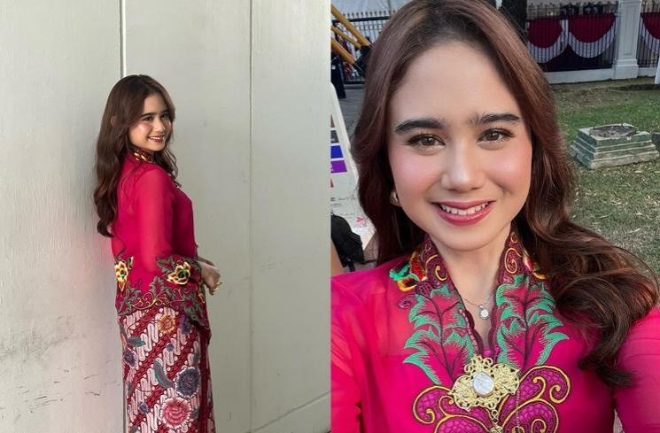 Gaya artis di acara Istana Berkebaya (Instagram/@tissabiani)