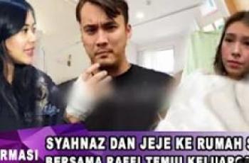 CEK FAKTA: Syahnaz dan Jeje Jenguk Lady Nayoan ke Rumah Sakit
