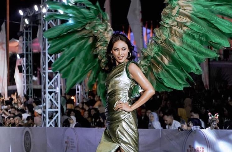 Potret seleb di Jember Fashion Carnaval 2023 (Instagram/@ourputeris)