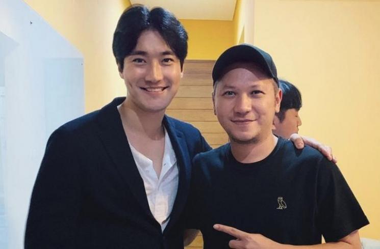 Potret Artis Indonesia Ketemu Siwon. (Instagram/gadiiing)